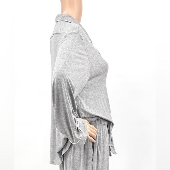 Cozy Earth Bamboo Knit Classic Long Sleeve Pajama Set - Picture 8 of 9